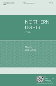 Northern Lights TTBB choral sheet music cover Thumbnail